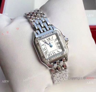 Fake Cartier Panthere De Diamond Lady Watch 22mm | Cartier Panthere Imitation